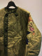 UNPACKED / EMBROIDERED VINTAGE LINER COAT / MILITARY