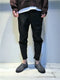 MARC POINT / TAPERED EASY PANTS / BLACK