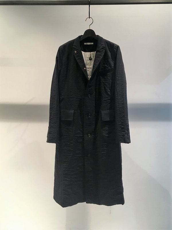 ALEKSANDR MANAMIS / LONG JACKET COTTON / BLACK