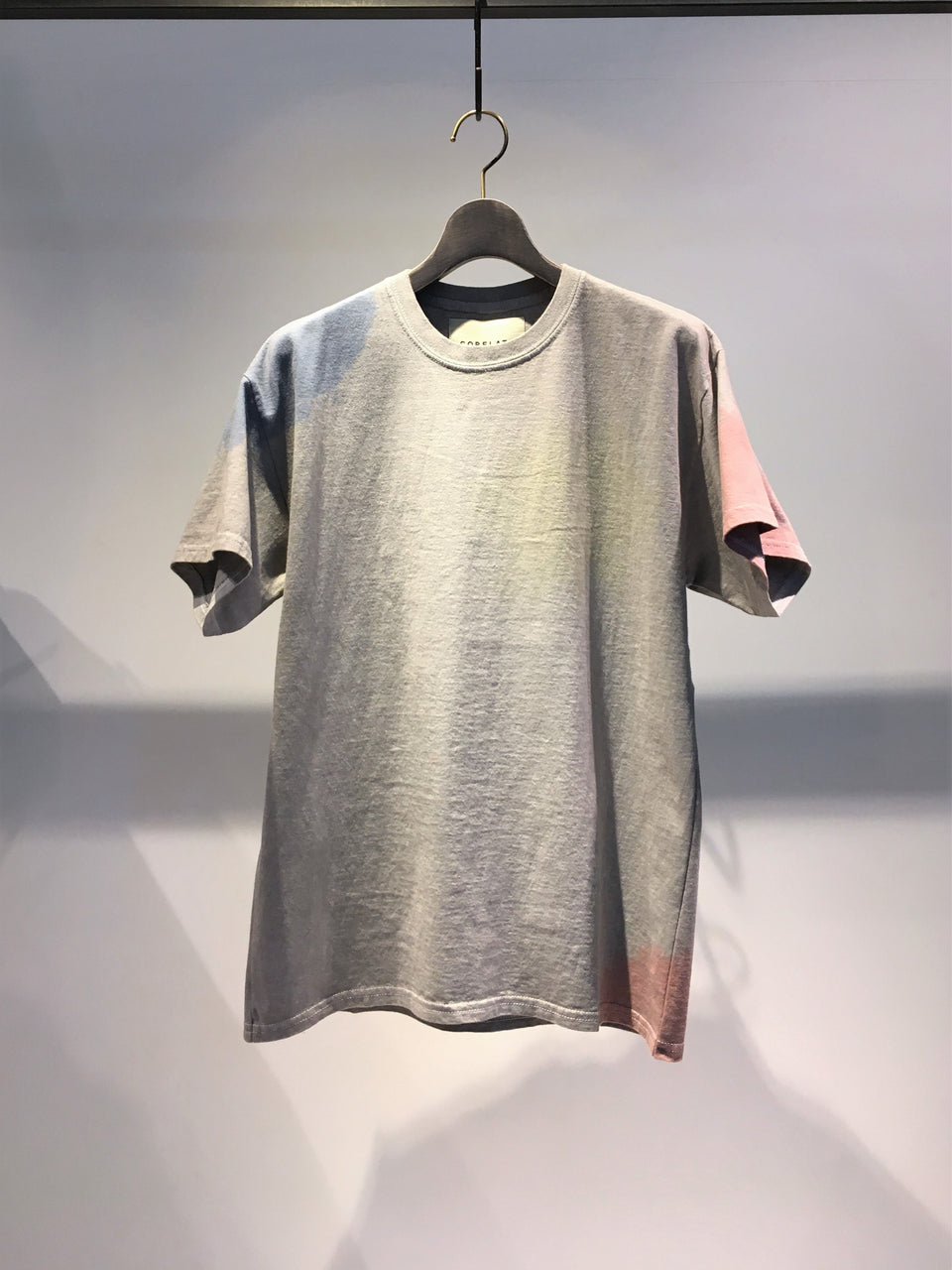 CORELATE / RANDOM STAINED T-SHIRTS / GREY