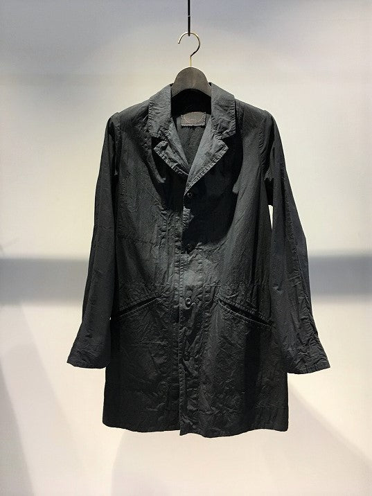 【chez VIDALENC】ビダレン　ショートジャケット　墨黒　コンパクト　S chez VIDALENC】ビダレンショートジャケット墨黒コンパクトS