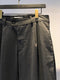 OLIVER SPENCER / PLEAT TROUSER / CHARCOAL