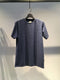 OLIVER SPENCER / CONDUIT TEE / NAVY-SKYBLUE