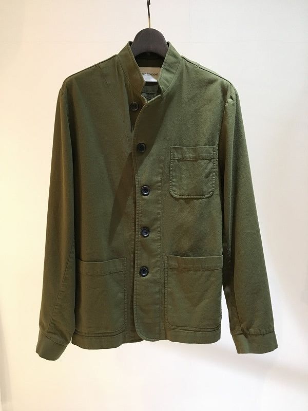 OLIVER SPENCER / ARTIST JACKET / OLIVE GREEN – Inefficient